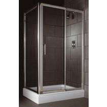 STS024 Style 1000mm Single Sliding Shower Door (8mm Glass)
