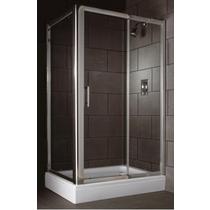 STS025 Style 1100mm Single Sliding Shower Door (8mm Glass)