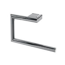 FLO004 Swarovski Crystal Elements Chrome Towel Ring
