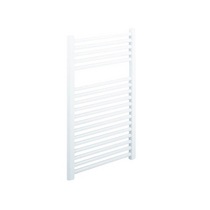 STR004 Straight 770x600 Water White Heated Towel Rail