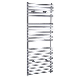 SYD006 Sydney 1200x500 Chrome Dual fuel Towel Warmer