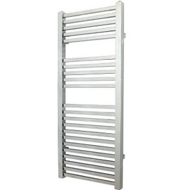 QUA007 Quadro 1200x490 Chrome Water Towel Warmer