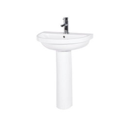 NAS003 Nashville 600mm Round Basin & Pedestal