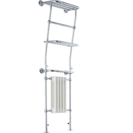 ALP003 Alpha 1702x500 Heated Dual Fuel Chrome Towel Rail