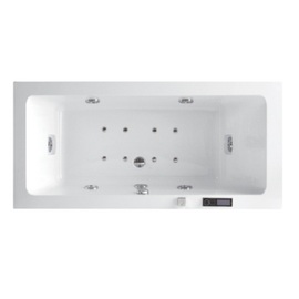 AQS002 Cayenne 1700x800 Double Ended Aqua Spa Bath