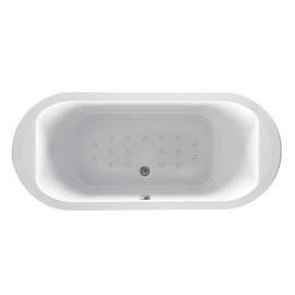 SIM010 Cassini 1800x800 Acrylic Bath With Simply Air