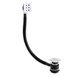 EK308 Hudson Reed Square Sprung Plug Bath Waste & Overflow