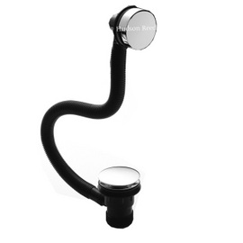 E326 Hudson Reed Sprung Plug Bath Waste With Minimalist Overflow