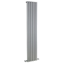 HLS53 Hudson Reed 1800x354mm Savy High Gloss Silver Radiator