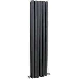 HLA77 Hudson Reed 1800x354mm Revive Anthracite Double Panel Designer Radiator