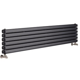 HLA76 HLA20 Hudson Reed 354x1500mm Revive Anthracite Double Panel Radiator