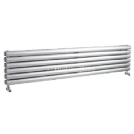 HLS87 HLS20 Hudson Reed 354x1800mm Revive Silver Double Panel Radiator
