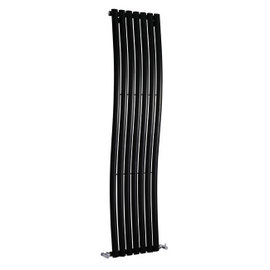 HLA95 Hudson Reed 1785x413mm Revive Anthracite Wave Radiator