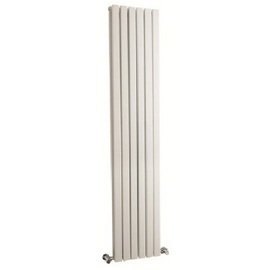 HLW43 Hudson Reed 1500x354mm Sloane White Double Panel Radiator