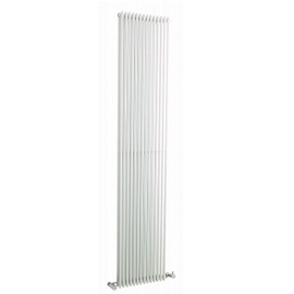 HLW26 Hudson Reed 1500x350mm Refresh White Double Panel Vertical Radiator