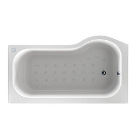 SIM081 Calypso 1700x850x750 Left Hand Bath With Simply Air