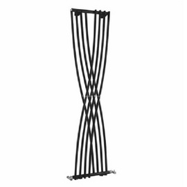 HLB94 Hudson Reed 1775x450mm Xcite Black Designer Radiator
