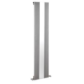 HLS33 Hudson Reed 1800x420mm Keida Silver Designer Radiator