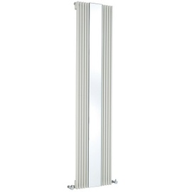 HLW33 Hudson Reed 1800x420mm Keida White Designer Radiator