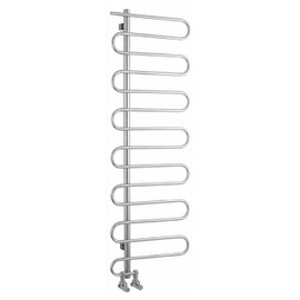 HL393 Hudson Reed 1310x466mm Finesse Stainless Steel Designer Radiator