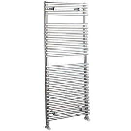 HT356 Hudson Reed 1200x500mm Series 502 Chrome Heated Towel Rail