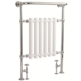 HTD07 Hudson Reed 960x675mm Regent Chrome Traditional Heated Towel Rail