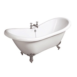 FSA011 Grosvenor 1770x700mm Free Standing Bath On Chrome Feet