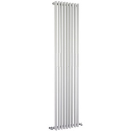 HLW98 Ultra 1800x405 Energize White Vertical Radiator