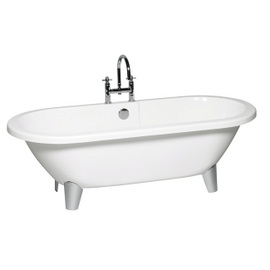 FSA019 Darlington 1790x800mm Free Standing Bath On Chrome Feet