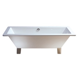 FSA020 Connection 1750x800mm Free Standing Bath On Chrome Feet