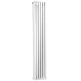 HX308 Ultra 1500x291mm Colosseum White Triple Column Vertical Radiator
