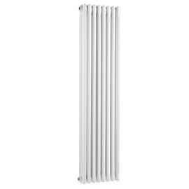 HX309 Ultra 1500x381mm Colosseum White Triple Column Vertical Radiator