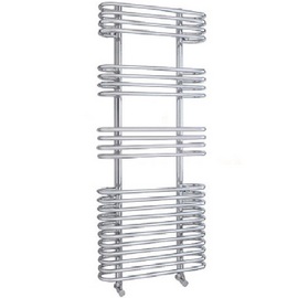 HK369 Ultra 1200x500mm Sway Chrome Heated Towel Rail