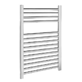 MTY064 Premier 500x700mm Straight Chrome Heated Towel Rail