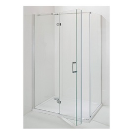 AMO012 Amour 900x800mm Frameless Pivot Door Shower Enclosure (8mm Glass)