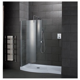 STS049 Style 1700 Walk In Enclosure (Left Hand) with Full Height Tray, Shower & End Panel