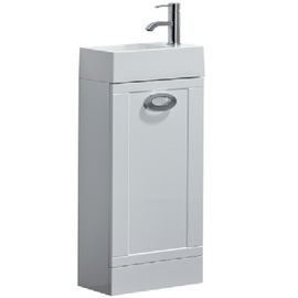 FUR018 Callington Floor Standing Cloakroom Vanity Unit With Basin