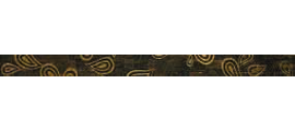 TIL031 Zola Negro Ceramic Border Tile 45x592