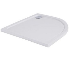 Indi 1200x900x45mm Offset Quadrant Stone Resin Right Hand Shower Tray