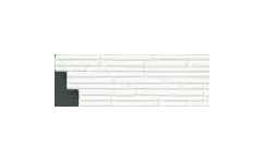 TIL080 Draw White Ceramic Wall Tile 200x592mm