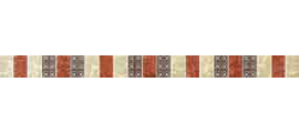 TIL096 Heracles Cenefa Ceramic Border Tile 43x592mm