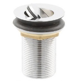 ER02 Ultra Chrome Flip Top Basin Waste (Unslotted)