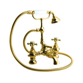 TBT017 Balmoral Bath Shower Mixer Gold