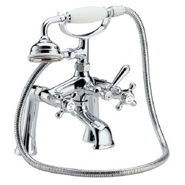 BD304 Hudson Reed Jade Crosshead & Lever Handles Bath Shower Mixer