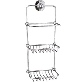 ACC051 Woodbury Chrome Shower Caddy Basket