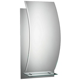 MIR029 Angel Mirror with glass shelf 500 x 900