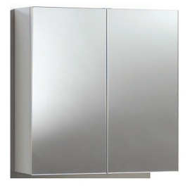 FUR033 Goodwell 600mm Mirrored Wall Cabinet