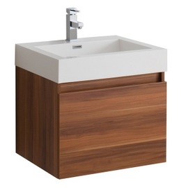 Brooklyn 600 Double Soft Close Drawer Vanity Unit With Basin