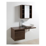 Brooklyn 500 Double Soft Close Drawer Vanity Unit With 1100 Worktop