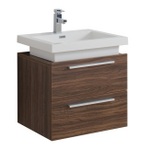 Britannia 600 Double Soft Close Drawer Vanity Unit With Basin